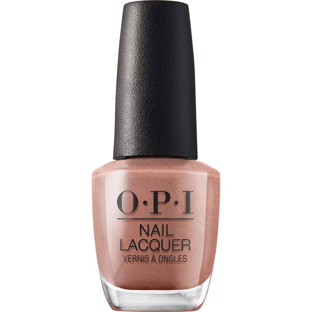 HotOPI Nail Lacquer Classic Nail Polish Colors | Nude & Brown Shades | Crème, Shimmer, and Glitter Chip Resistant Nail-Polish | Fast Drying, Streak-free Formula | 0.5 Fl Oz