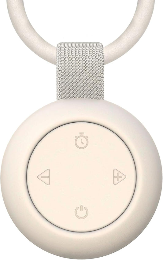 HotPortable Baby Sound Machine [White Noise for Babies Kids Adults][Timer Function][20 Soothing Sounds][Sleep Soother] 15 Hours Battery Life, Travel,Registry,Gifts,Shower,Clips on Baby Stroller