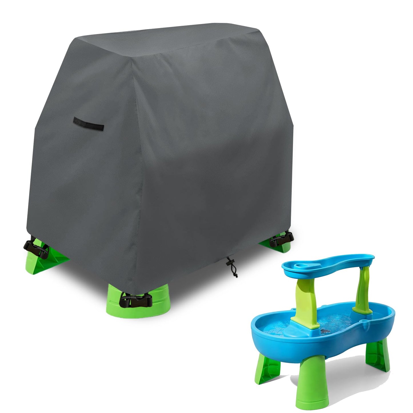 HotKids Water Table Cover Fit Rain Showers Splash Pond Water Table,Waterproof Dust Proof Anti-UV Outdoor Toys Cover-Cover only