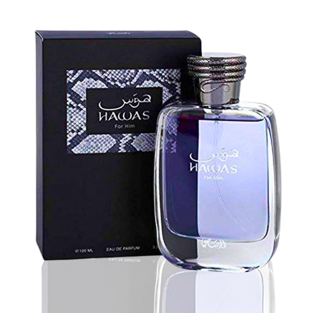 Hot Rasasi Hawas for Men Eau de Parfum Spray, 3.33 Ounce