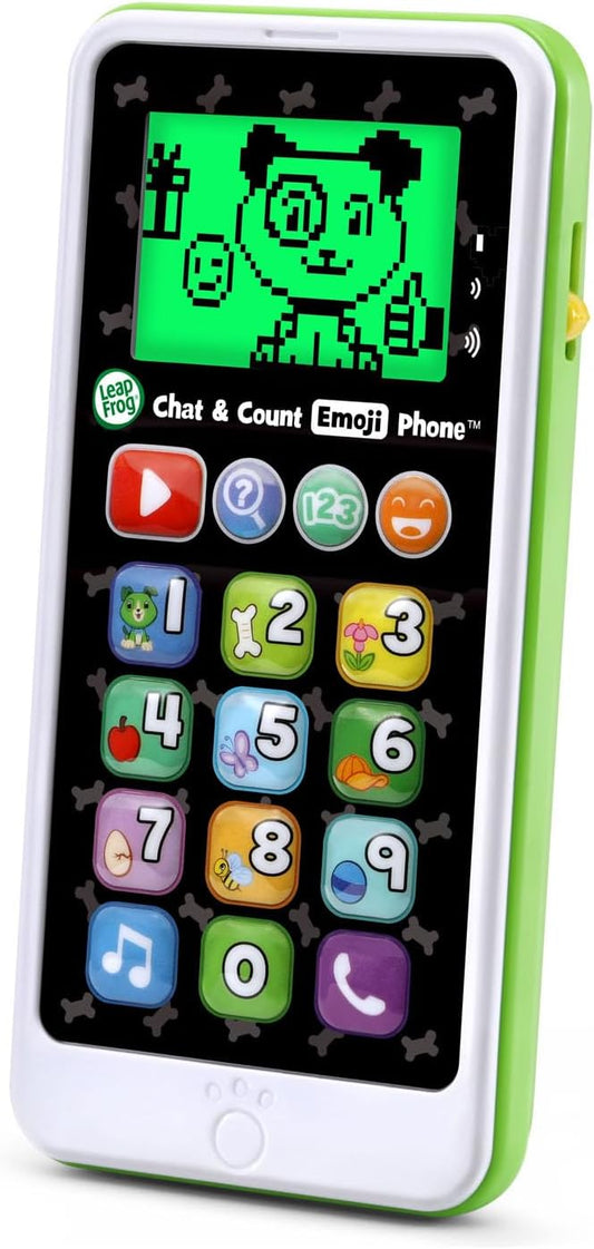 Hot LeapFrog Chat and Count Emoji Phone, Green