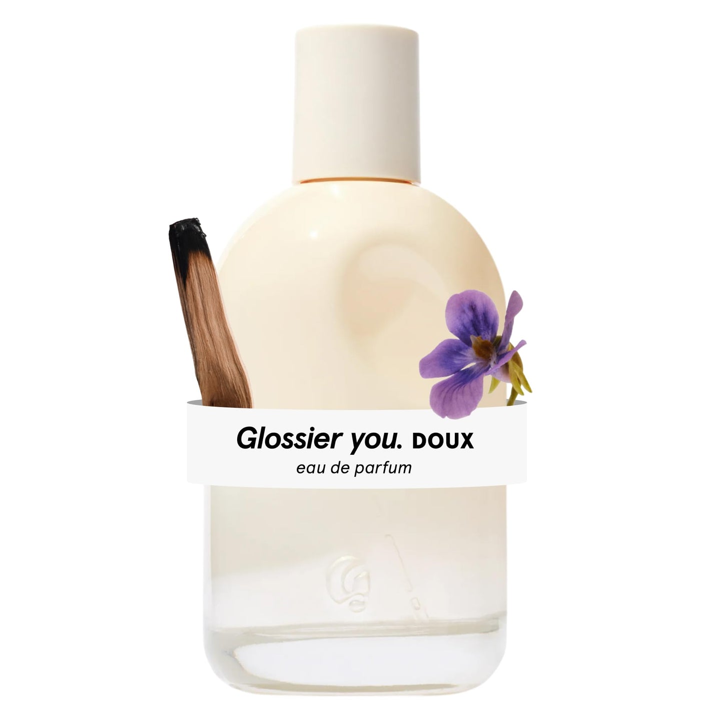 Hot Glossier You Doux Eau de Parfum, Unisex Skin-Scent Enhancer, 50 ml | Earthy Woody, Sweet Violet, Palo Santo & Ambrox Base Notes, Smells Different on Everyone, Layer & Mix to Match Your Mood