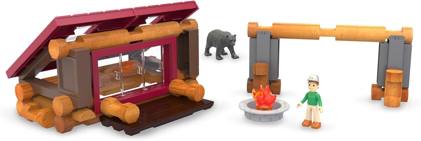 Hot Lincoln Logs Adventure Pod Cabin