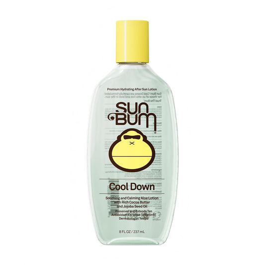 HotSun Bum Cool Down Aloe Vera Gel - Vegan After Sun Care to Soothe and Hydrate Sunburn - 8 oz