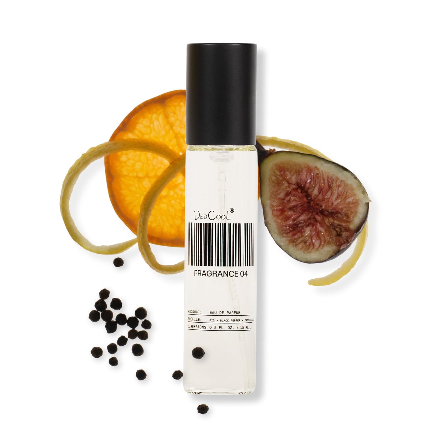 Hot DedCool, Eau de Parfum, Xtra Milk, Travel Size Perfume, 15 mL | Bergamot, white musk & amber notes, clean unisex scent, non-toxic & vegan