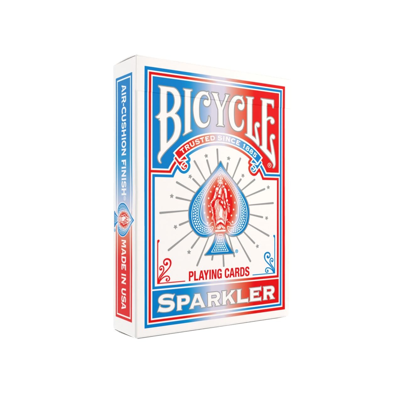HotBicycle Waterproof Playing Cards Red Plastic Deck Pool Beach | 100% waterproof and washable, Modern Cupid Back design, Protective clamshell case included, Durable yet flexible