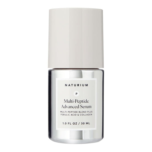 HotNaturium Multi-Peptide Advanced Serum, Firming & Smoothing Face Serum for Fine Lines & Wrinkles with Advanced Multi-Peptide Blend, 1 oz