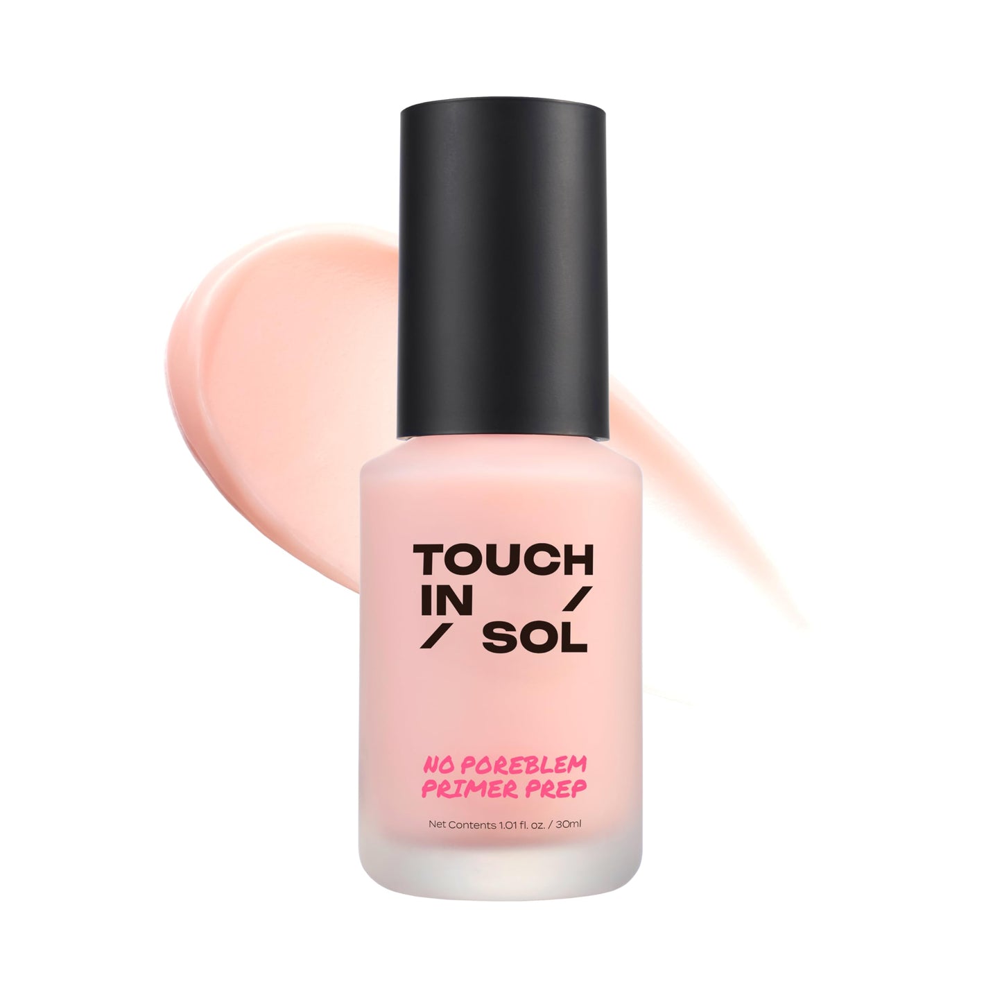 HotTOUCH IN SOL No Poreblem Primer – Pore Primer for Korean Makeup, Mattifying Primer for Oily Skin, Pore Eraser for Large Pores, Blurring Finish from K Beauty (1.01 fl.oz/30ml)