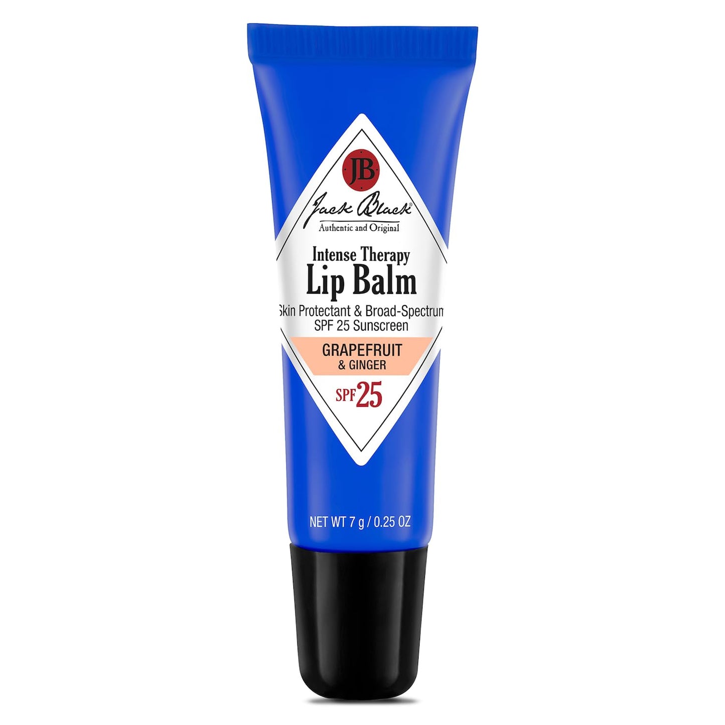 HotJack Black Intense Therapy Lip Balm – SPF 25 Sun Protection, Lip Moisturizer