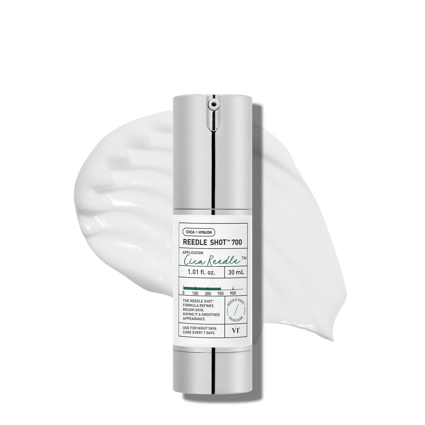 HotVT COSMETICS CICA Reedle Shot 100, Spicule Microneedling Serum for Pore Care & Exfoliation, Exosome, Centella Asiatica for Glass Skin, Skin Texture, Korean Liquid Skin Booster (1.69 Fl Oz / 50ml)