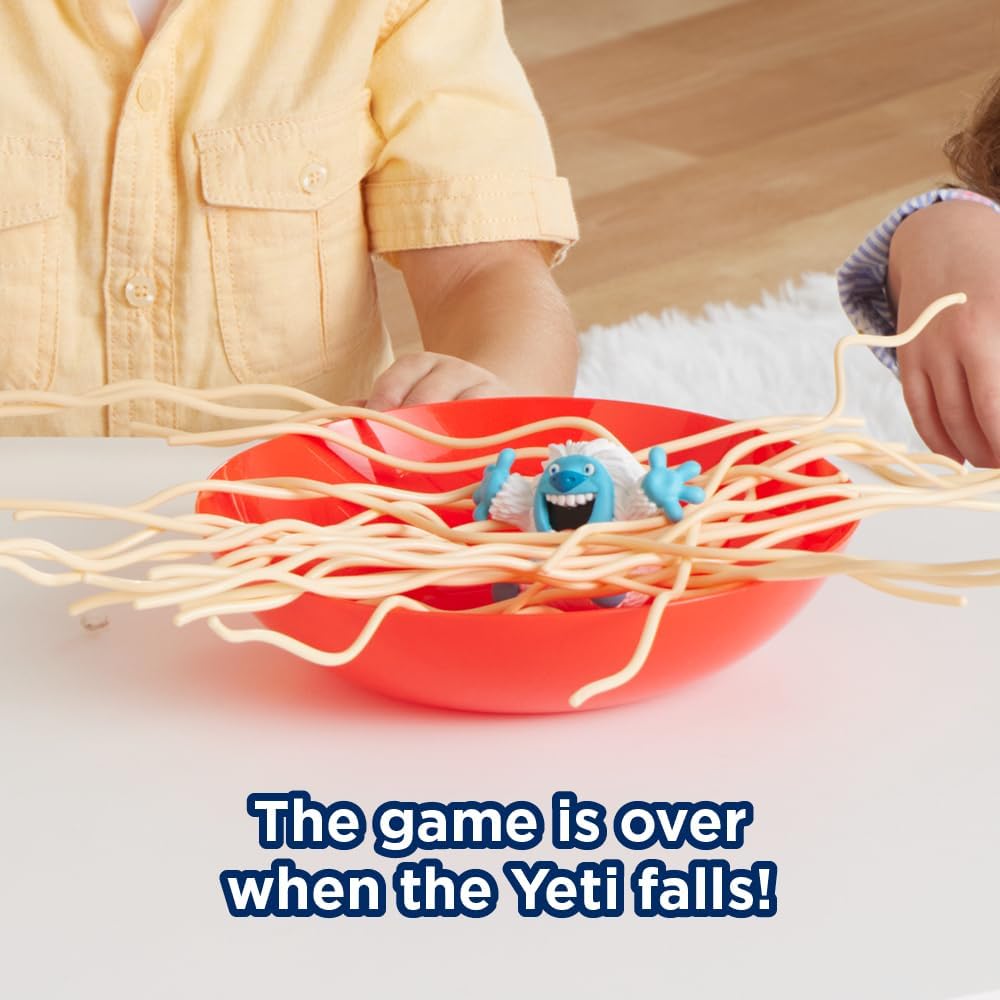 HotYeti in My Spaghetti Board Games for Family Night, Multi-Player Game, 4+ | Family Game, Kids Games, Multi-Player, Board Games for Family Night, Preschool Toys, Hand-Eye-Coordination Game