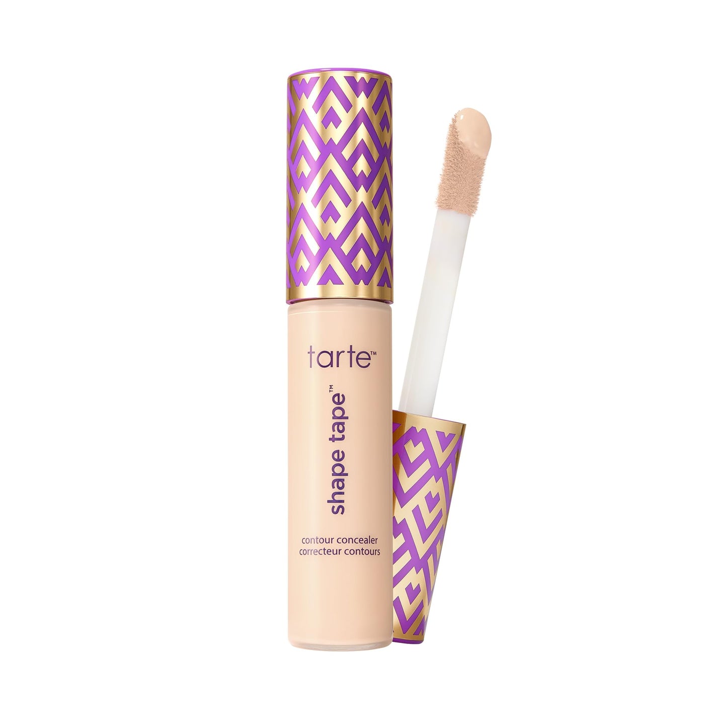 Hottarte shape tape concealer – Full-Coverage Creaseless Soft Matte Finish, Brightening Under-Eye & Face Makeup, 16hr Longwear, Vegan & Cruelty-Free