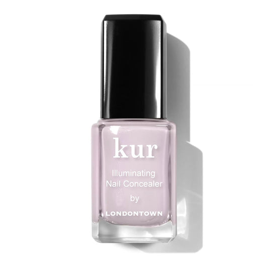 HotLONDONTOWN kur Illuminating Nail Concealer | Sheer Brightening Nail Polish & Strengthener, For Yellowing, Damaged or Discolored Nails, Natural Nail Perfector, 21+ Free