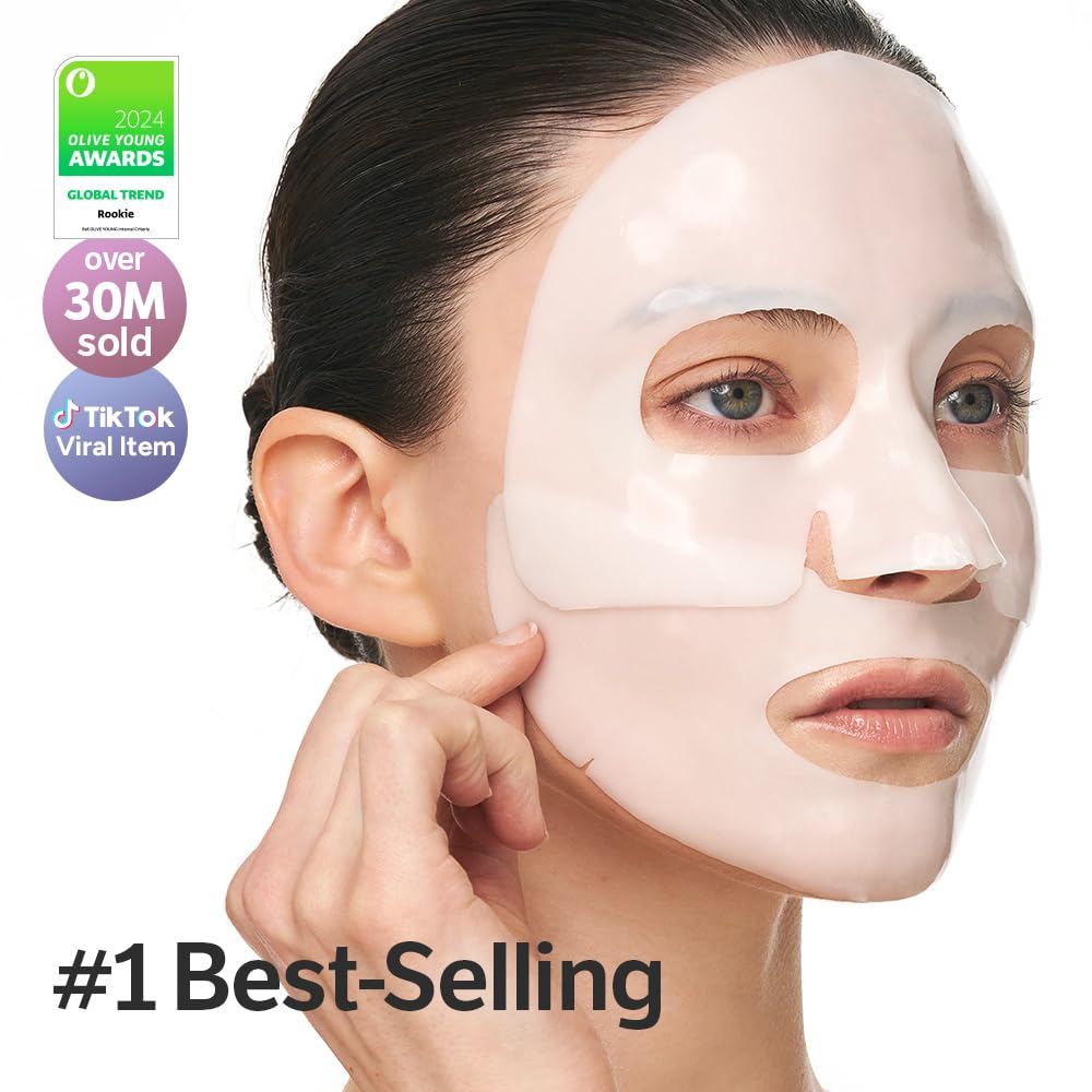 HotSUNGBOON EDITOR Deep Collagen Overnight Mask Hydrating Mask for Glass Skin, Wrinkle Care, Firming & Pore Refining 2,160,000PPB Collagen + 9 Peptides Korean Skincare, 4ea, Gifts for Women
