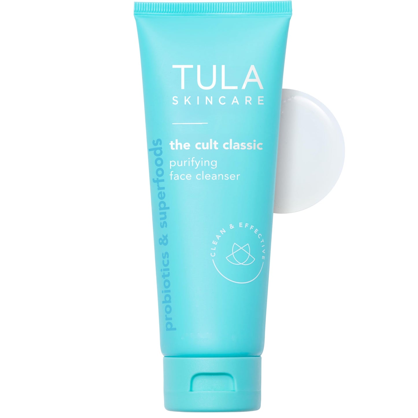 HotTULA Skincare Cult Classic Purifying Face Cleanser, Daily Wash for Pores & Skin Balance with Prebiotic Extracts, Antioxidants & Turmeric, Deep Cleansing Formula