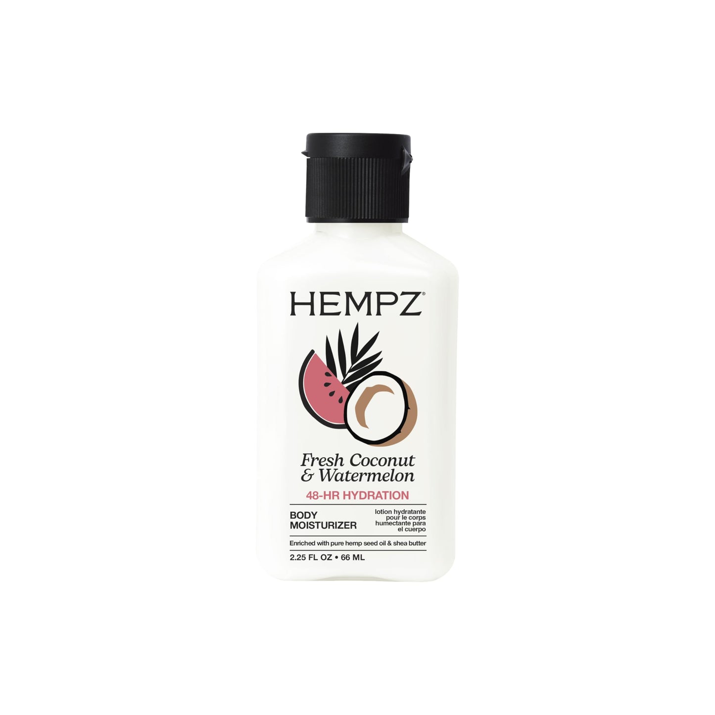 HotHEMPZ Body Lotion - Sweet Pineapple and Honey Melon - Daily Moisturizing Cream - 17oz