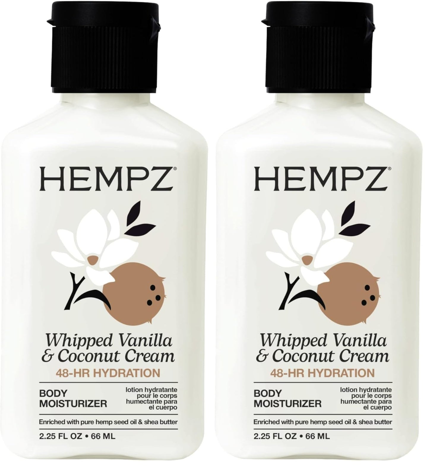 HotHempz Original, Natural Hemp Seed Oil Body Moisturizer with Shea Butter and Ginseng, Original Scent, Floral Banana, 17 Fl.Oz ( Packaging may vary )