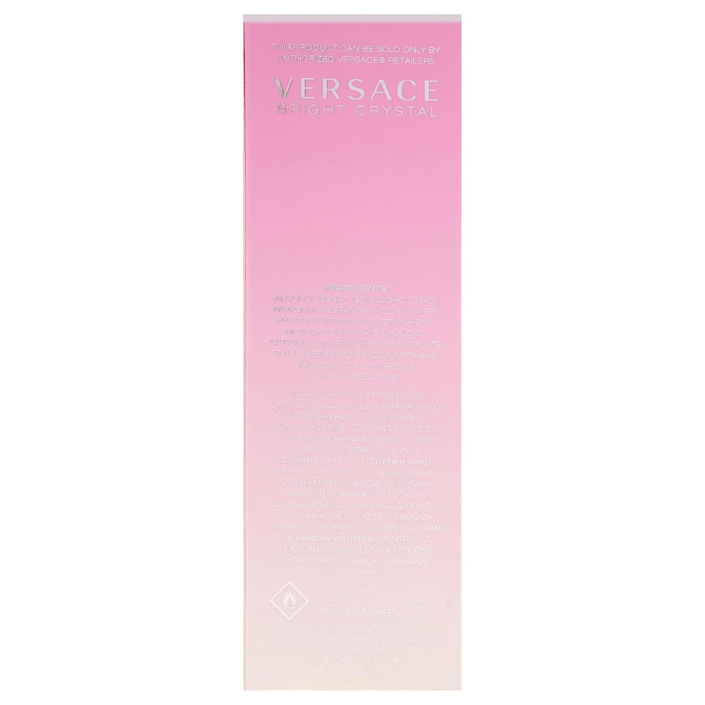 Hot Versace Bright Crystal for Women Eau De Toilette Spray, Fresh, 0.3 Oz