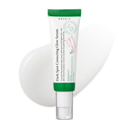 HotAXIS-Y Dark Spot Correcting Glow Serum - 5% Niacinamide Dark Spot Remover For Face - Vegan Korean Skin Care Niacinamide Serum for All Skin Types (1.69 fl. oz.)