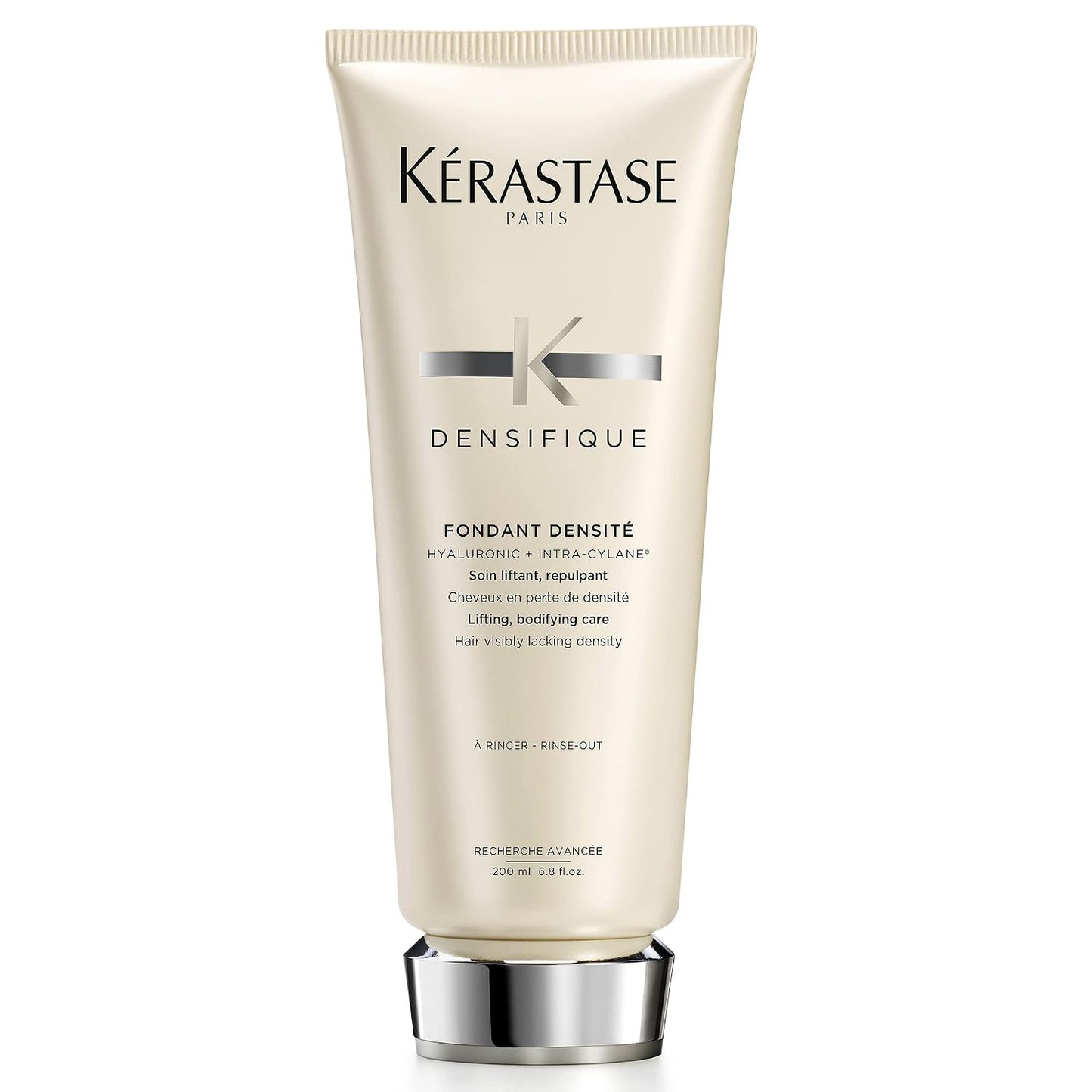 HotKerastase Densifique Densité Conditioner | Thickening, Strengthening & Hydrating Conditioner | For Thicker & Fuller Looking Hair | With Hyaluronic Acid | For Fine, Thin & Thinning Hair | 6.8 Fl Oz