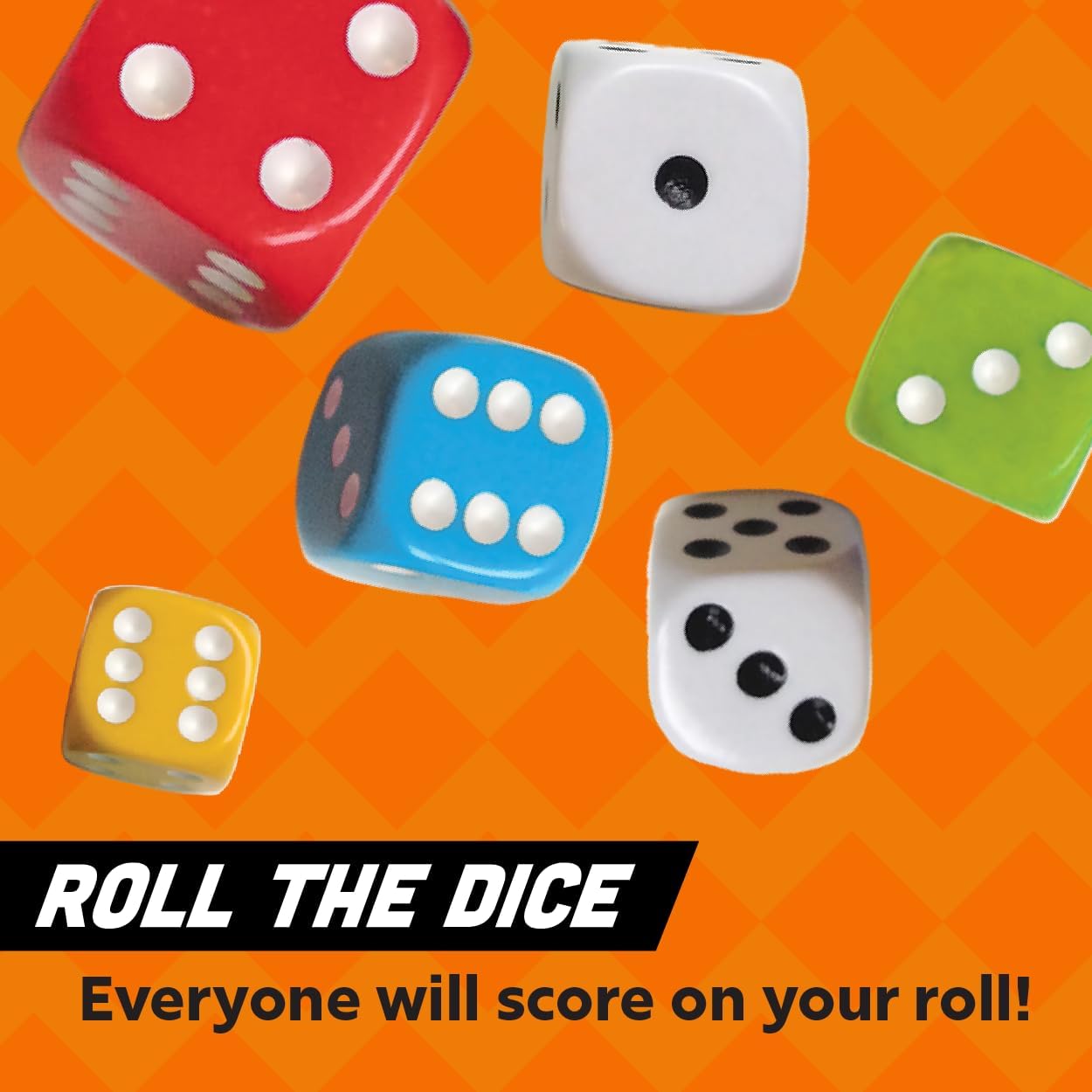 HotQwixx Fast Family Dice Game – Quick 15-Minute Gameplay, Easy to Learn, Strategy & Luck, Travel-Friendly Party Game for Kids & Adults Ages 8+, 2–5 Players