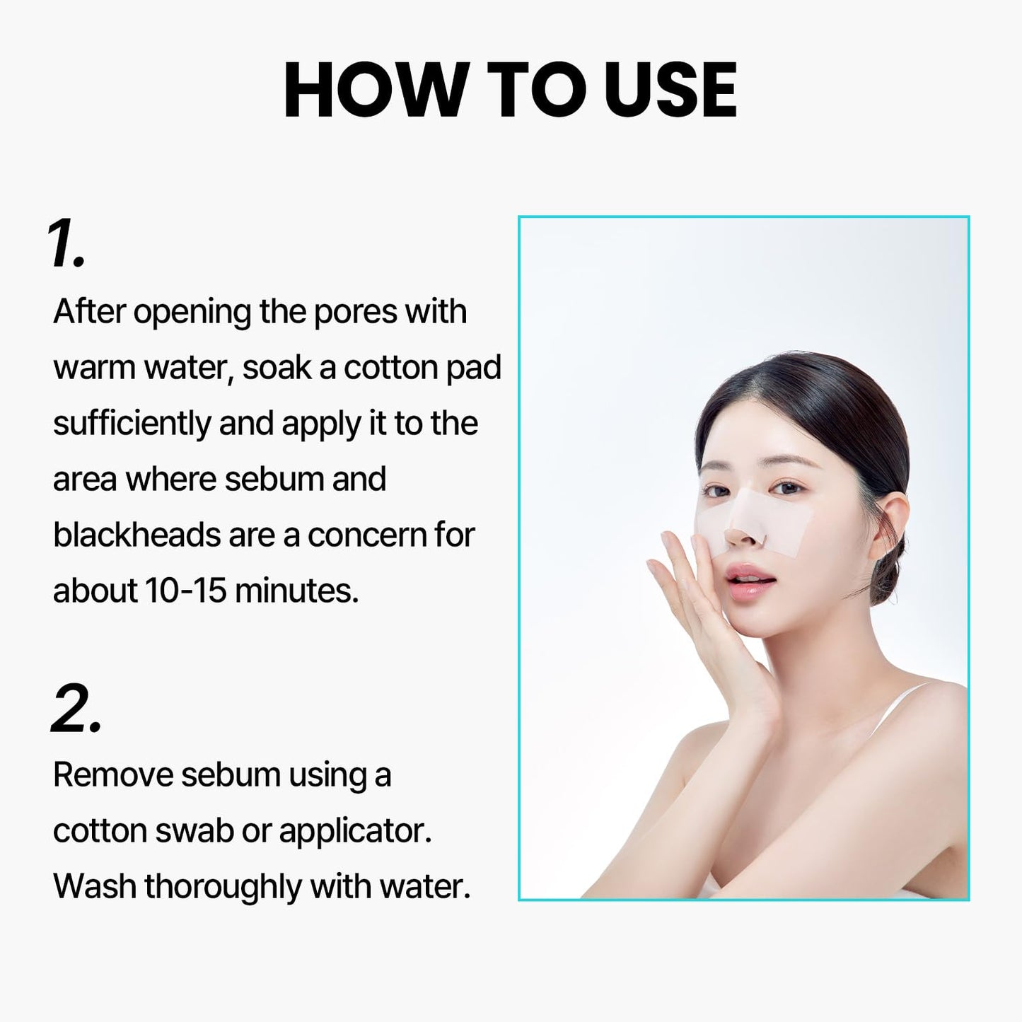 Hotilso Super Melting Sebum Softener, 5.29 fl oz, with 40 Skin Wrap Cotton Pads included, Pore Cleansing Solution, Blackhead Softener, Melts Away Blackheads & Sebum, Korean Skincare