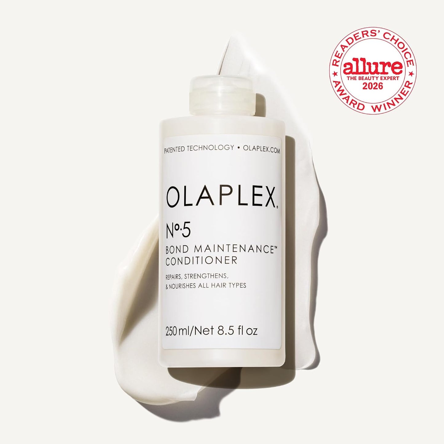 HotOlaplex N°.5 Bond Maintenance™ Hair Strengthening Conditioner: Repairs Damage & Defend Against Future Breakage | Reduce Frizz | For Coily, Curly, Straight, and Wavy