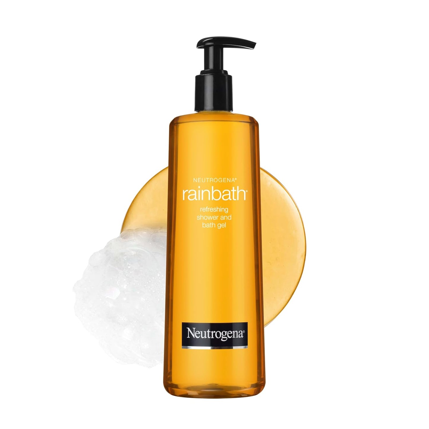 HotNeutrogena Rainbath Refreshing Shower Gel, Moisturizing Body Wash for Men and Women, Cleans, Softens, and Conditions Skin, Creamy Lather Ideal for Leg-Shaving, Spa-Like Experience, 32 fl oz
