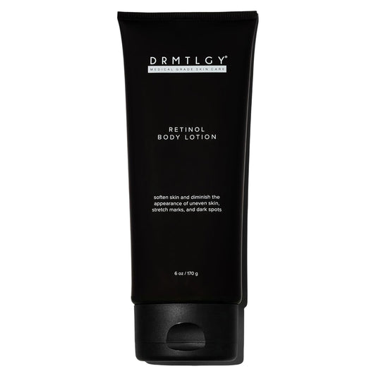 HotDRMTLGY Retinol Body Lotion – Firming Anti-Aging Body Cream for Crepey Skin, Stretch Marks & Sun-Damaged Skin – Hydrating Retinol Lotion with Ceramides & Shea Butter