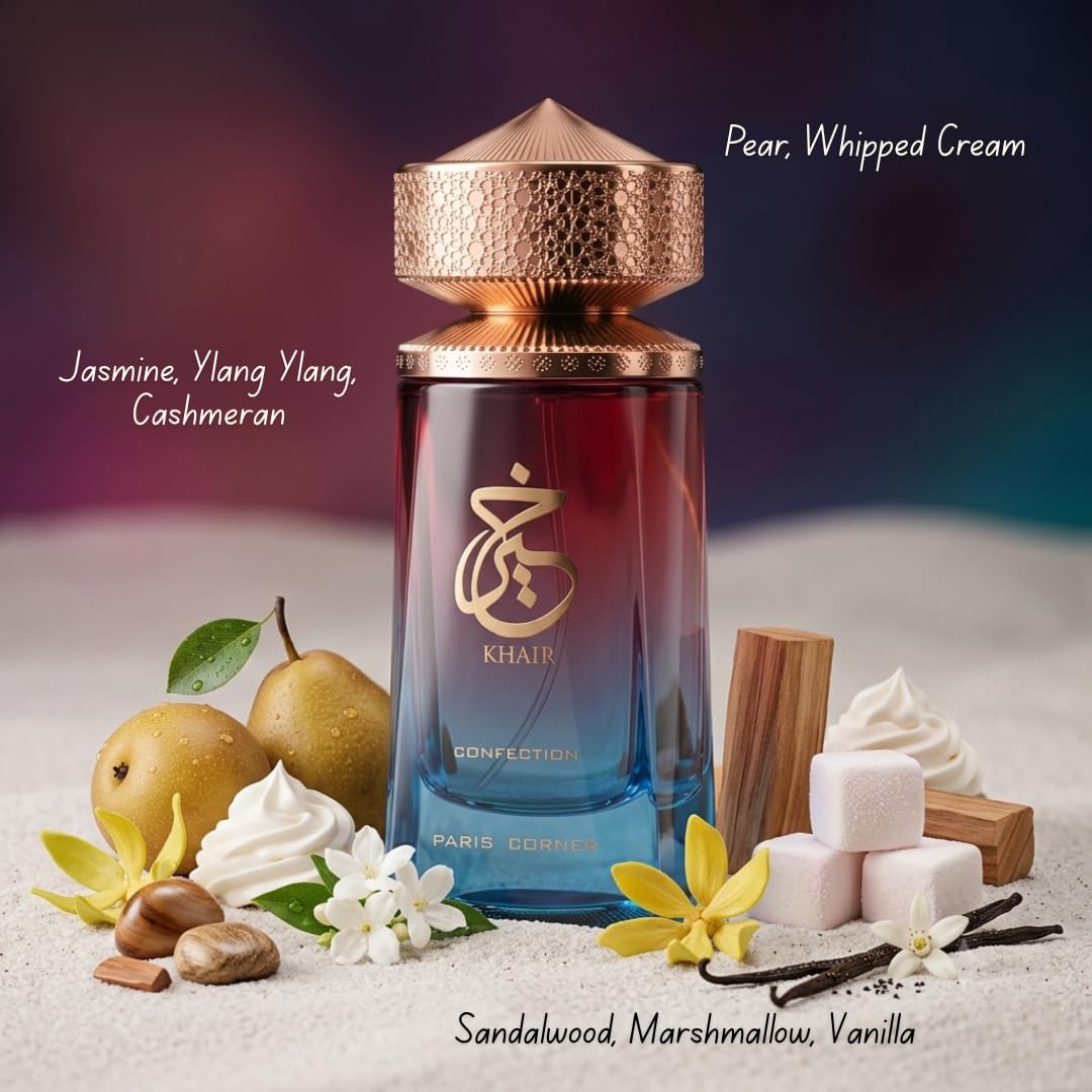 Hot Paris Corner Khair - Confection for Unisex - 3.4 oz EDP Spray