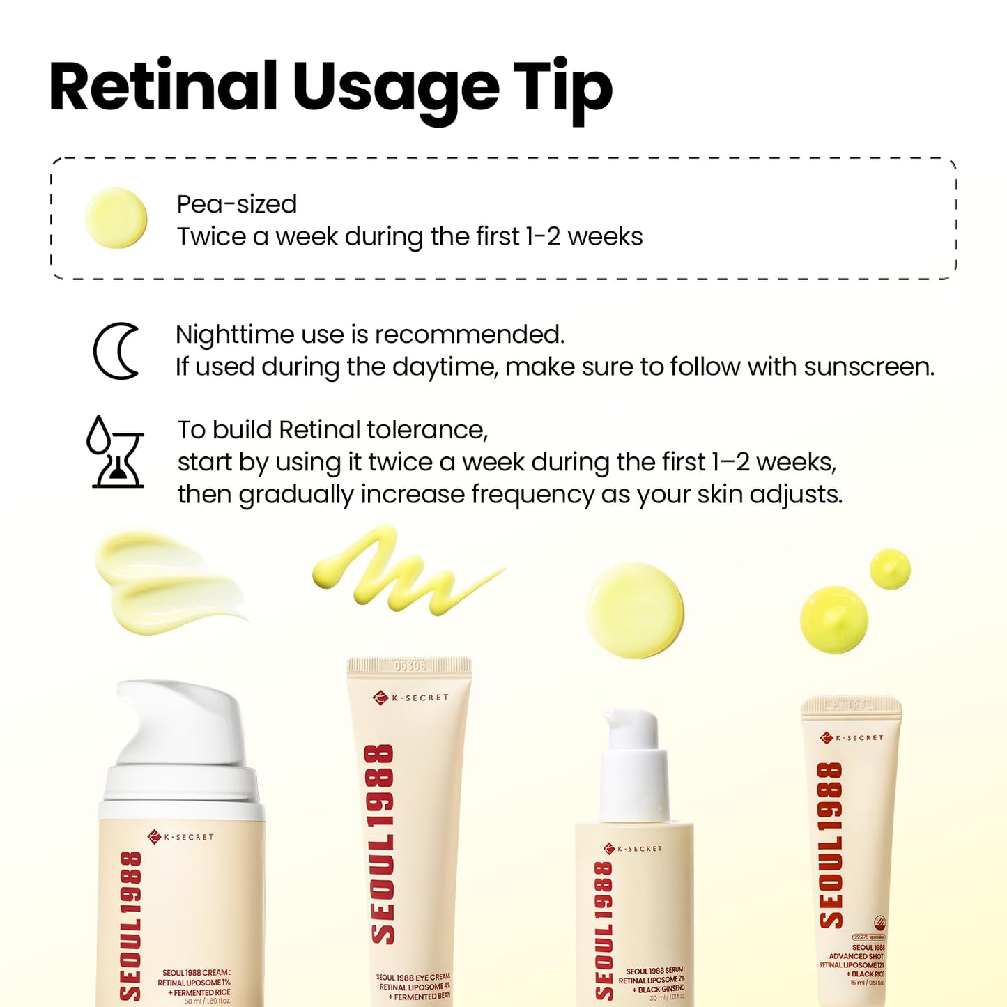 HotK-SECRET SEOUL 1988 Retinal Serum | Retinal Liposome 2% for Fine Lines & Skin Texture Care | Niacinamide, Bakuchiol, and 58% Black Ginseng | Korean Skincare, 30ml / 1.01 fl oz