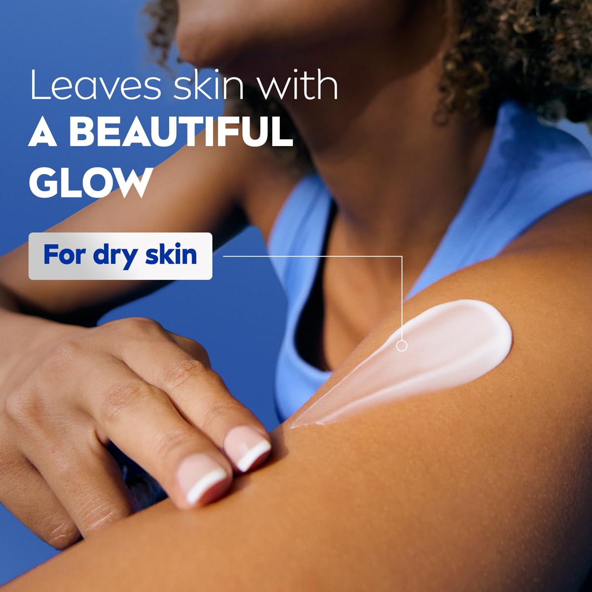 HotNIVEA Cocoa Butter Body Lotion for Dry Skin with Hyaluronic Acid, 33.8 Oz