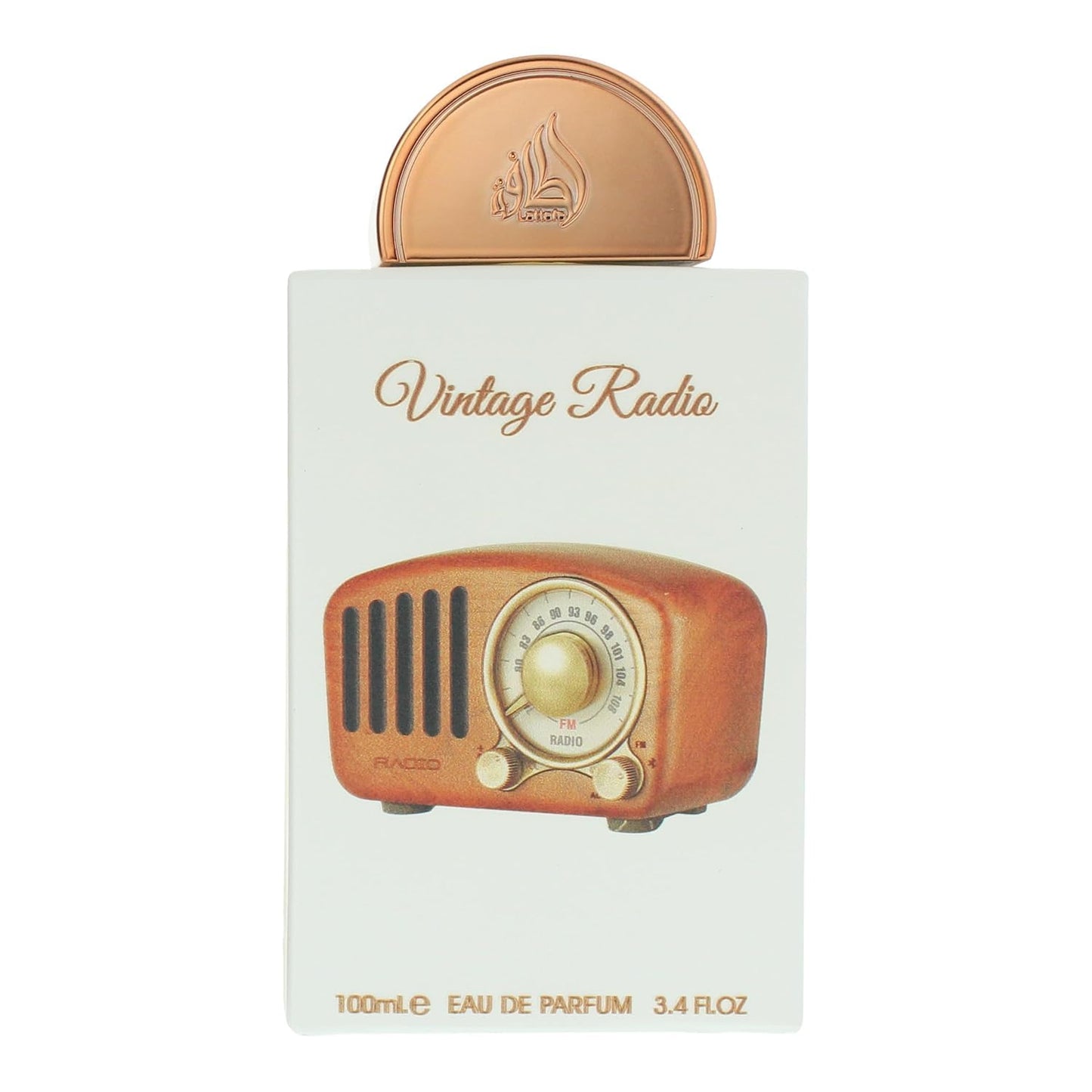 Hot Lattafa Pride Vintage Radio for Unisex Eau de Parfum Spray, 3.4 Ounce / 100 ml