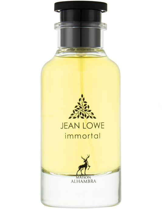 Hot Jean Lowe Immortel by Maison Alhambra for Men - 3.4 oz EDP Spray | Citrus, Aromatic, Aquatic, Amber – Long-Lasting Fragrance for Men, 3.4 Ounce / 100 ml