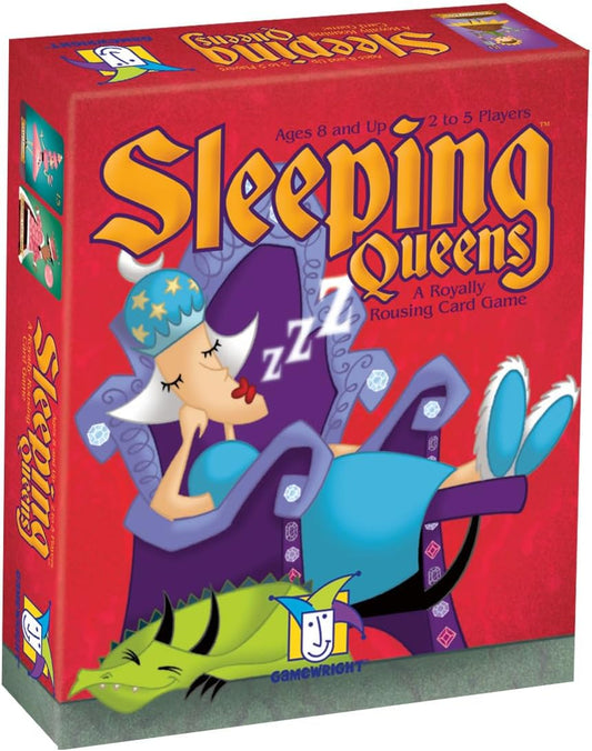 HotSleeping Queens Card Game by Gamewright | Kids and Family Card Games for Ages 8 and up | Fast Playing Strategy & Math Board Game | 2–5 Players