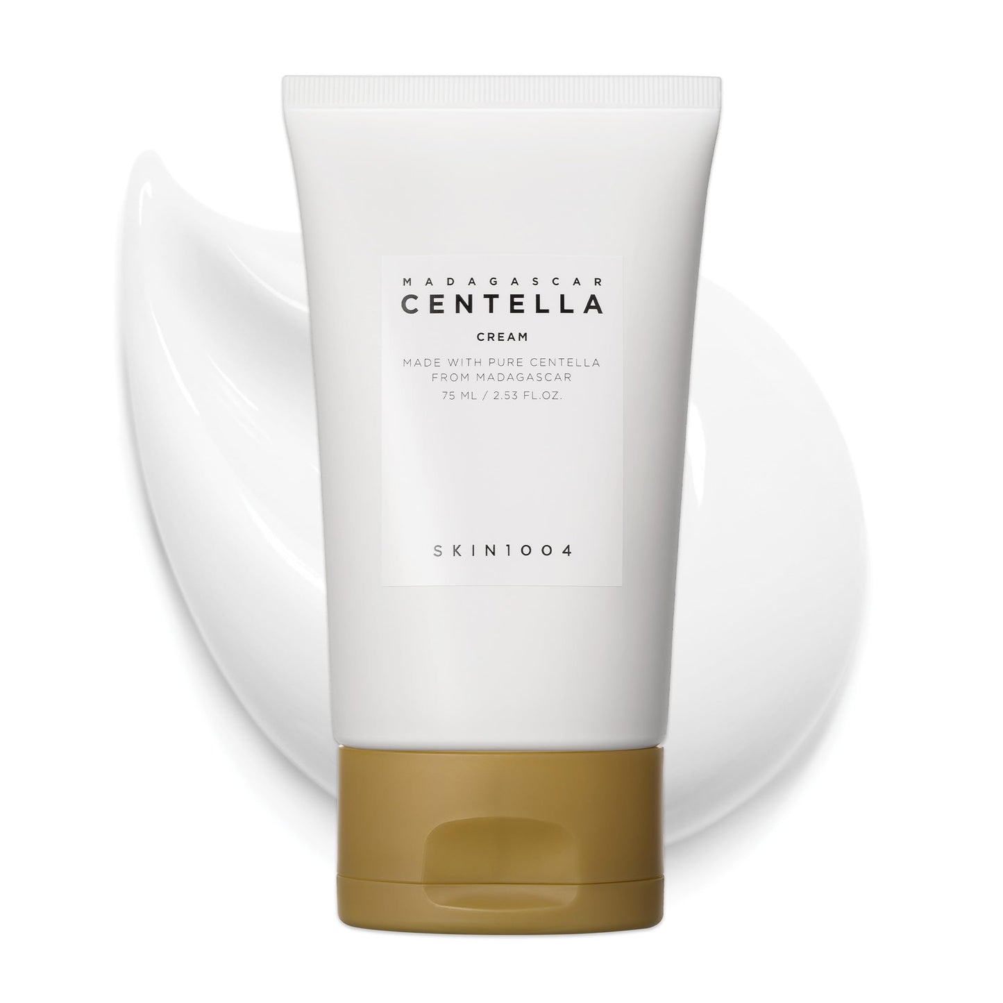 HotSKIN1004 Centella Soothing Cream, Face Moisturizer with Centella Asiatica, Korean Centella Moisturizer Cream for Soothing & Skin Barrier Support, Cica Gel Cream, Korean Skin Care, 2.53 fl.oz / 75ml