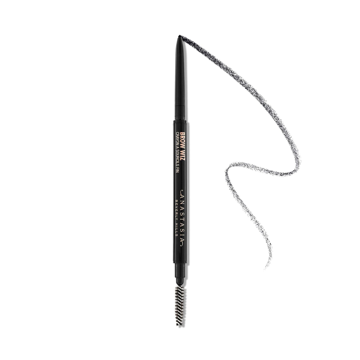 HotAnastasia Beverly Hills Brow Wiz - Ultra-Slim Retractable Eyebrow Pencil for Hair-Like Strokes, Natural Precision Definition, Longwear Waterproof Smudge-Proof for Filling & Shaping Brows