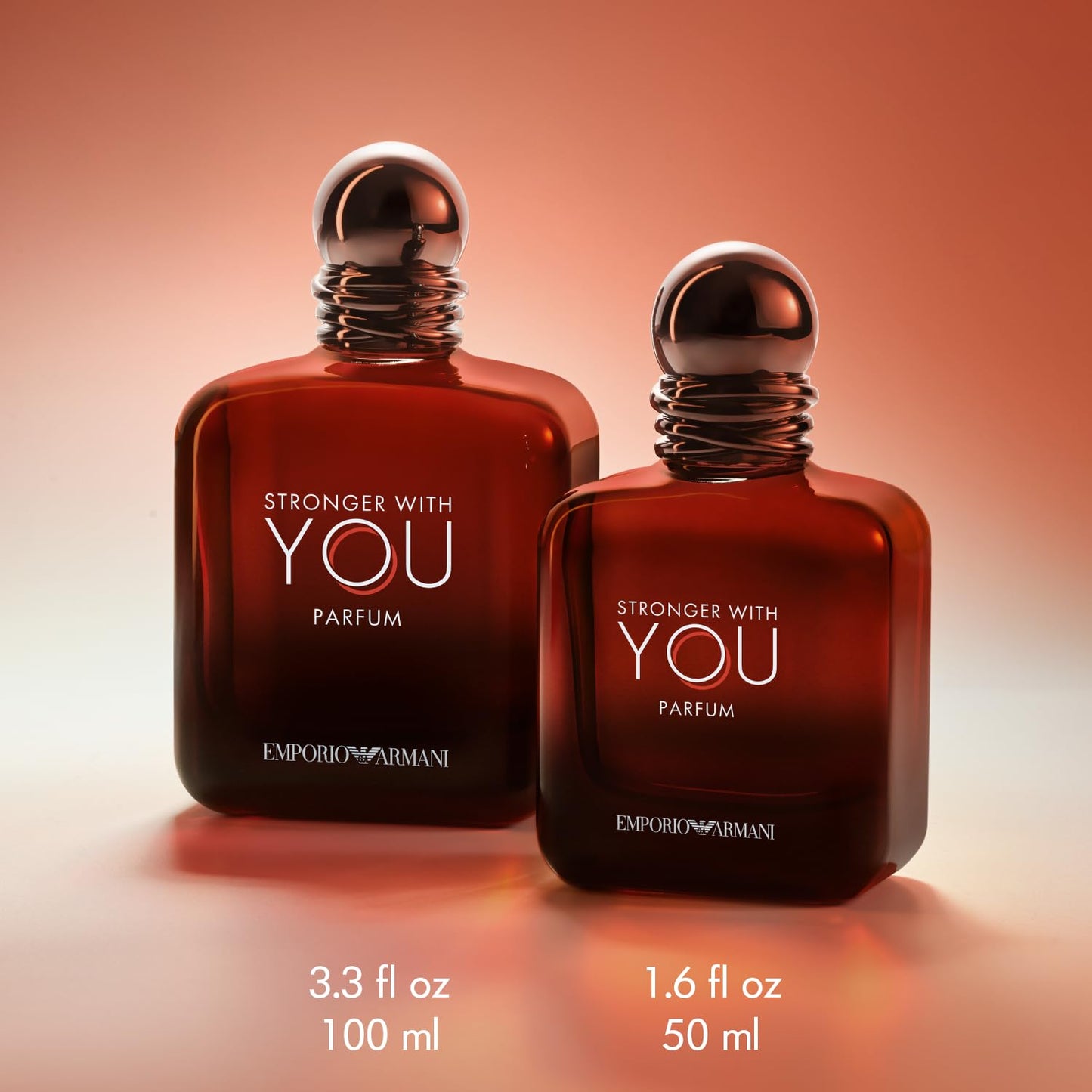 Hot Armani Beauty - Stronger With You - Parfum - Cologne for Men - Woody & Ambery Fragrance - Rum, Bergamot, Lavendar, Cedarwood, and Vanilla Notes