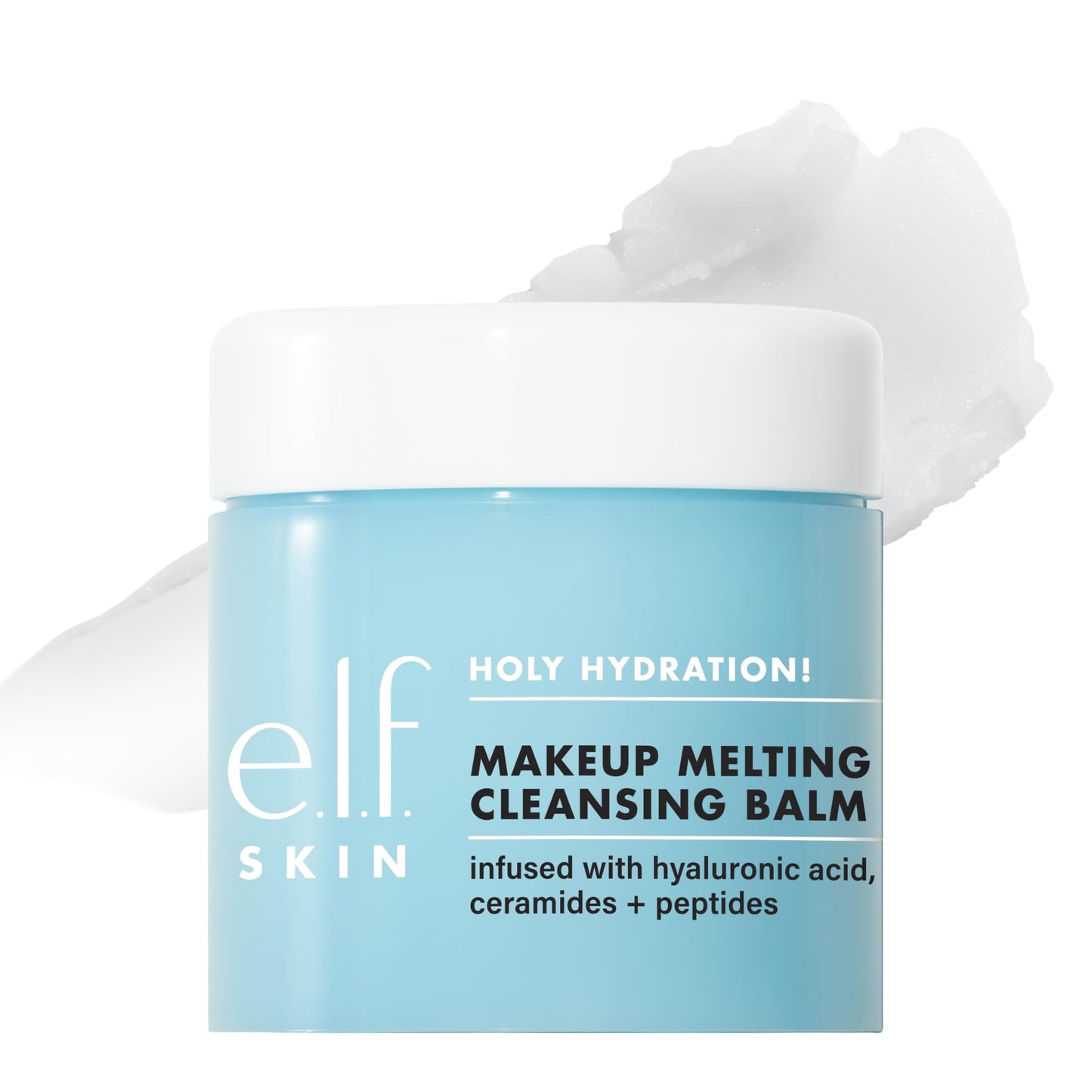 Hote.l.f. SKIN Holy Hydration! Makeup Melting Cleansing Balm, Face Cleanser & Makeup Remover, Infused with Hyaluronic Acid to Hydrate Skin