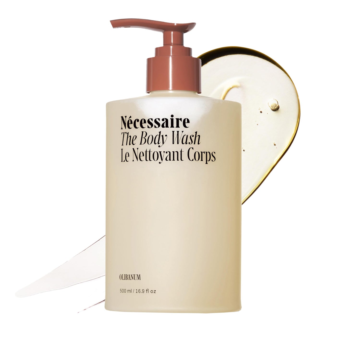 HotNécessaire The Body Wash Eucalyptus — Multi-Oil Shower Gel Body Wash for Women + Men. Non-Comedogenic + Hypoallergenic for Sensitive Skin with Niacinamide. 500ml/16.9 fl oz