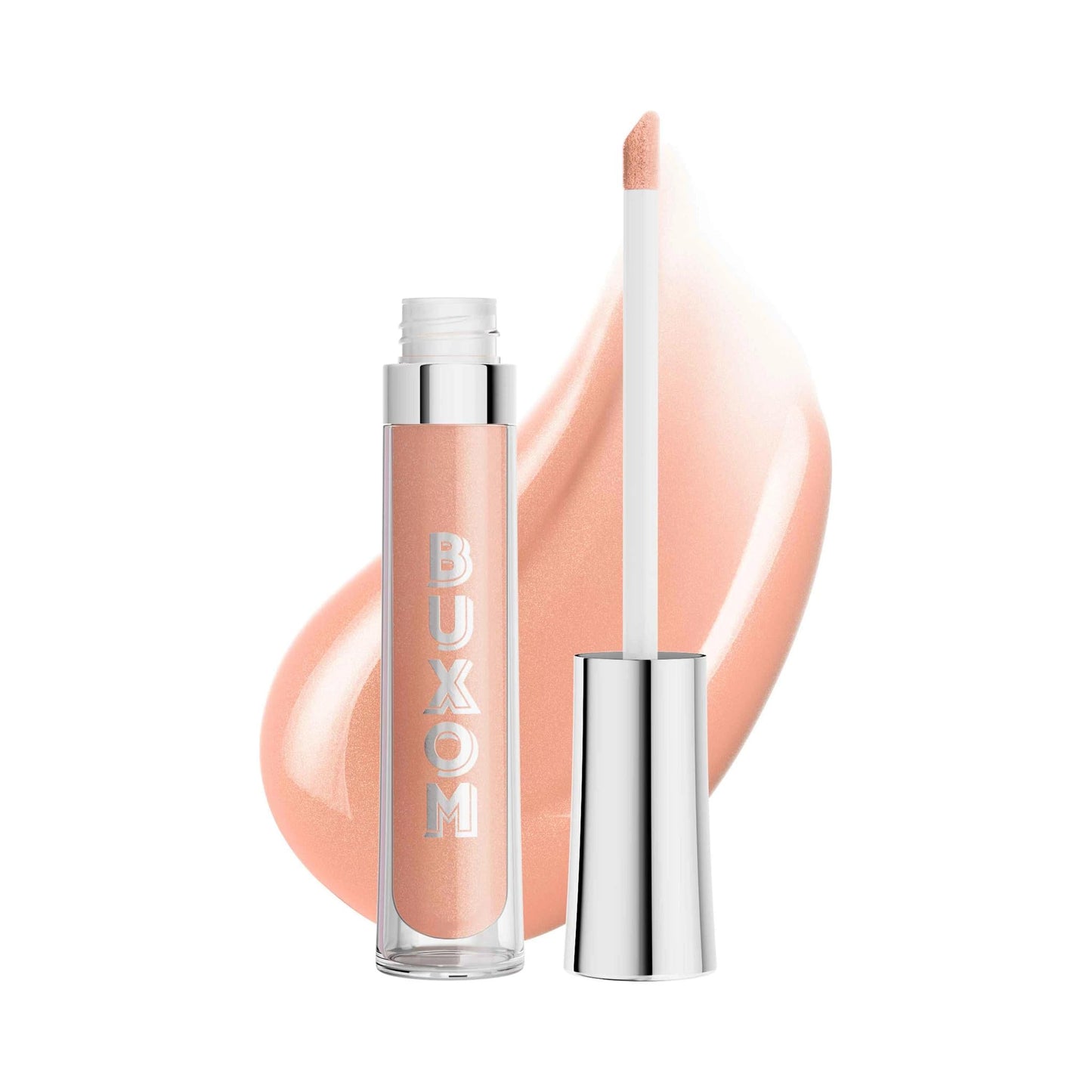 HotBuxom Full-On Plumping Lip Polish, Tinted Lip Plumper Gloss, Plumping Peptides & Vitamin E, High Shine Lip Gloss, Nourishes, Moisturizes & Softens Lips, Vegan