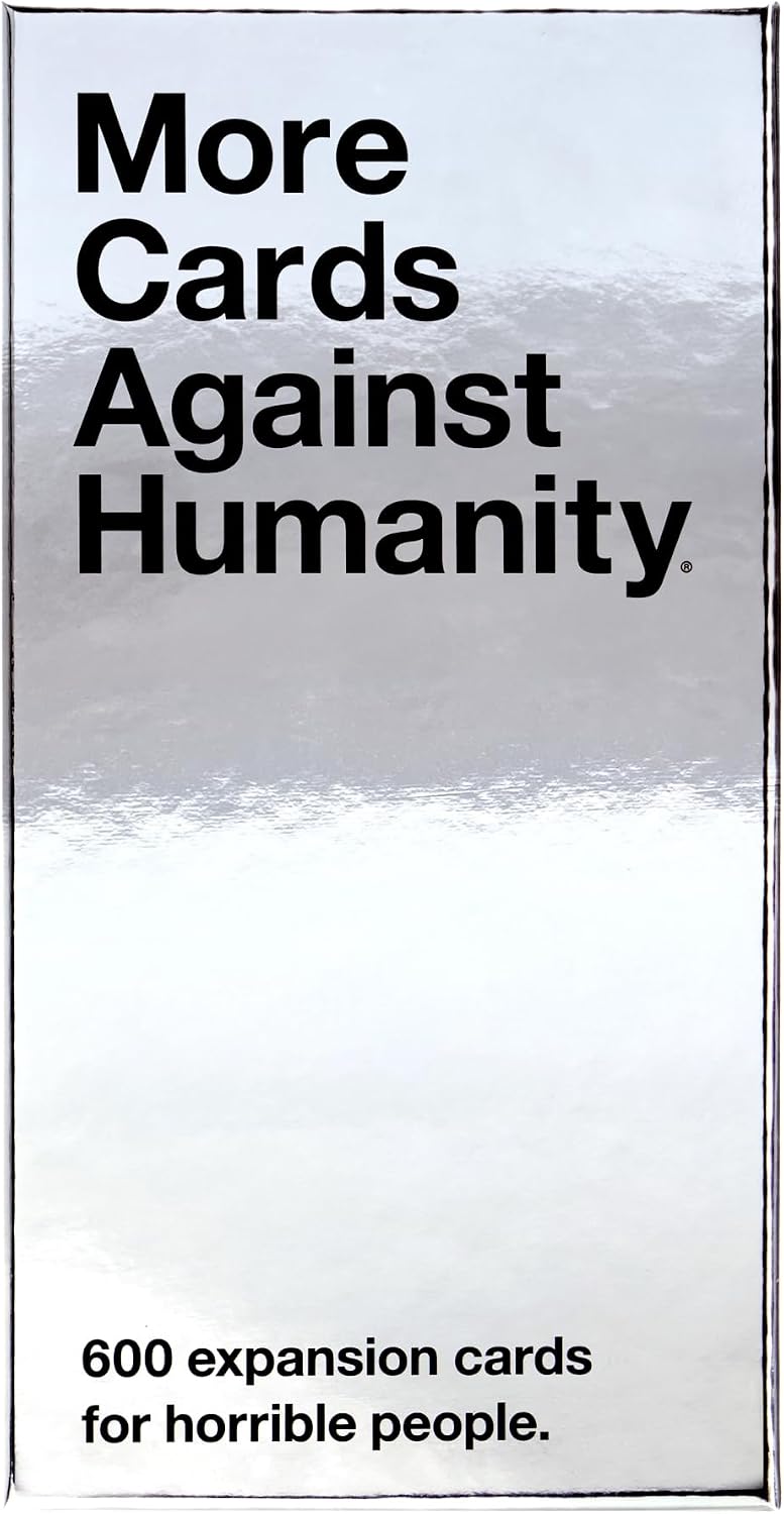 Hot More Cards Against Humanity • 600-card Essential Expansion • Includes The Best Cards from The Red, Blue, & Green Boxes