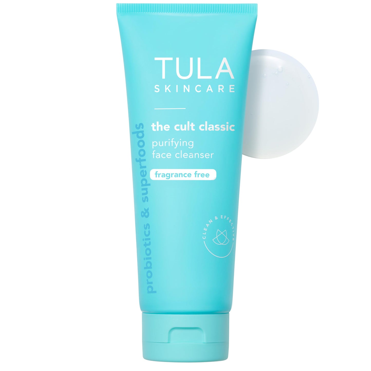HotTULA Skincare Cult Classic Purifying Face Cleanser, Daily Wash for Pores & Skin Balance with Prebiotic Extracts, Antioxidants & Turmeric, Deep Cleansing Formula