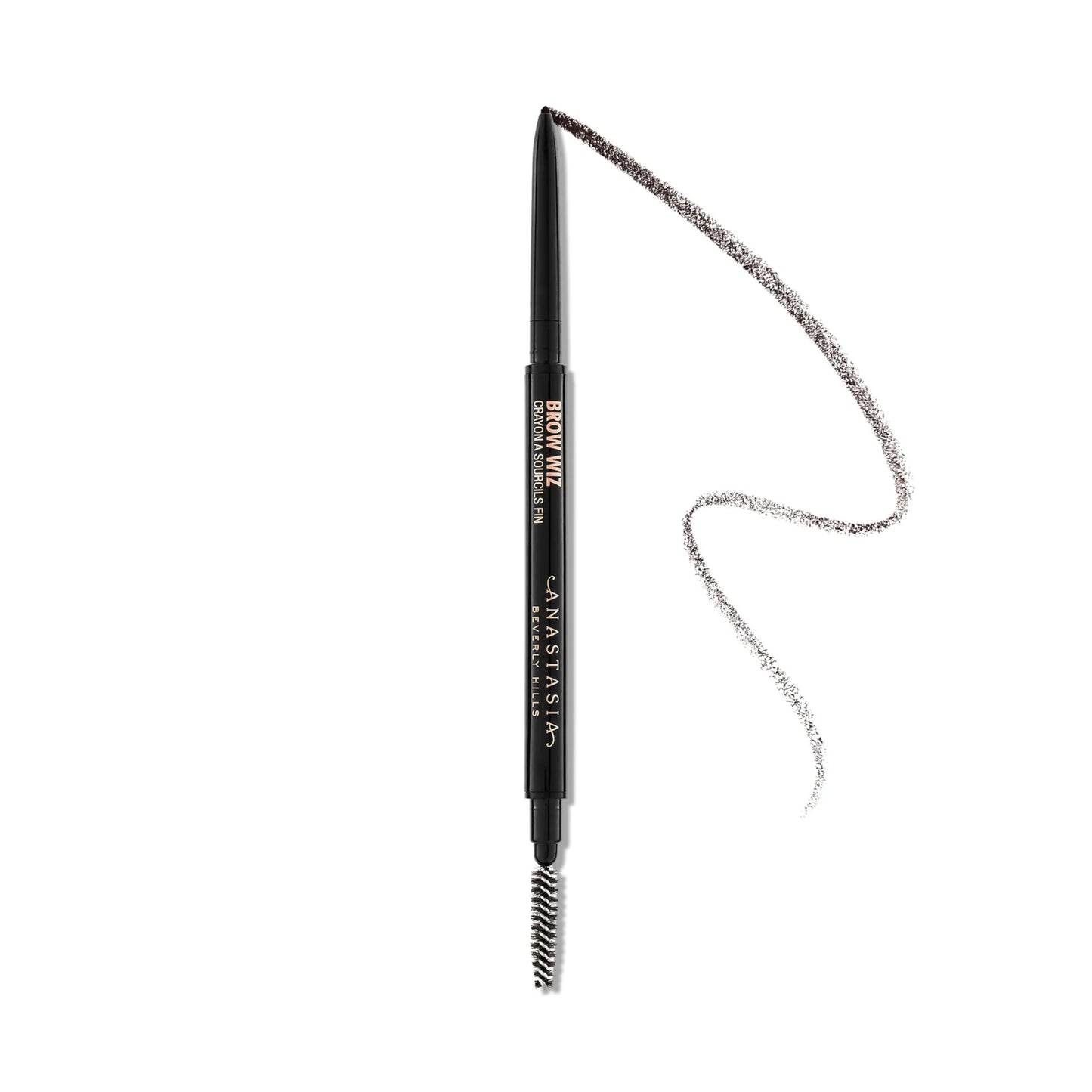 HotAnastasia Beverly Hills Brow Wiz - Ultra-Slim Retractable Eyebrow Pencil for Hair-Like Strokes, Natural Precision Definition, Longwear Waterproof Smudge-Proof for Filling & Shaping Brows