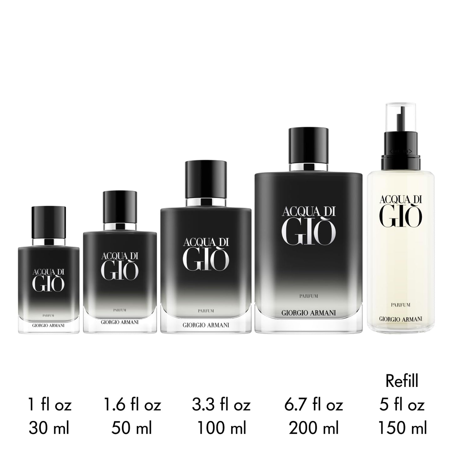 Hot Armani Beauty - Acqua di Giò - Parfum - Cologne for Men - Fresh & Woody Men’s Fragrance - Bergamot, Ginger, Marine, Geranium, Rosemary, Clary Sage, Patchouli, Incense Notes