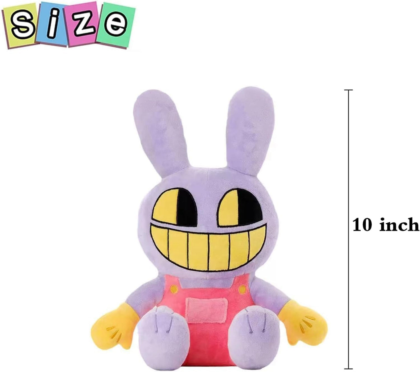 Hot SAJISP The Amazing Digital Circus Plush,10" Jax Plushies Toy Gift, Cute Stuffed Figure Doll for Kids and Adults, Birthday Halloween Christmas Choice for Boys Girls
