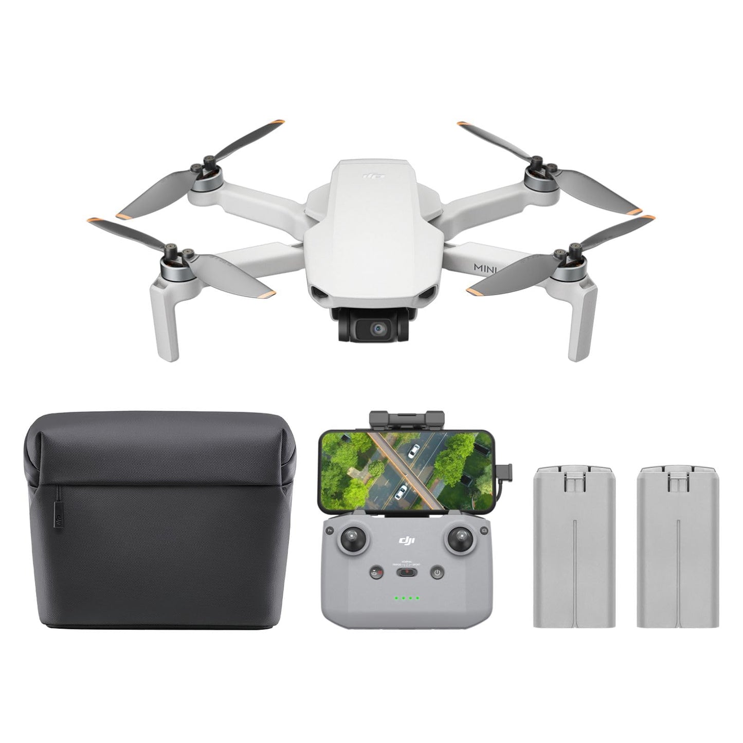 HotDJI Mini 4K, Drone with 4K UHD Camera for Adults, Under 249 g, 3-Axis Gimbal Stabilization, 10km Video Transmission, Auto Return, Wind Resistance, 1 Battery for 31-Min Max Flight Time | 4k/30fps Video, 3-Axis Gimbal, 4× Digital Zoom, O2 10 Km Transmiss