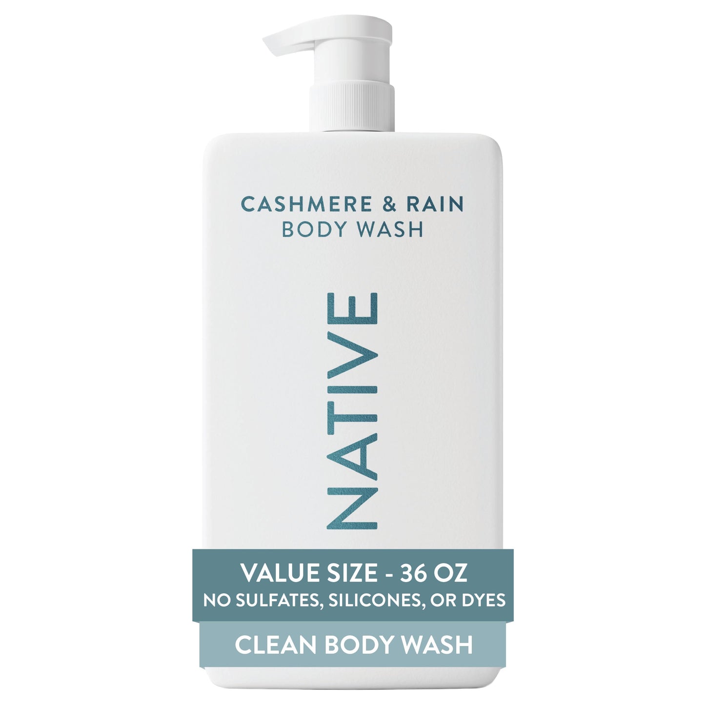 HotNative Body Wash for Women & Men, Coconut & Vanilla, 36 oz Pump Bottle, Sulfate-Free & Gentle