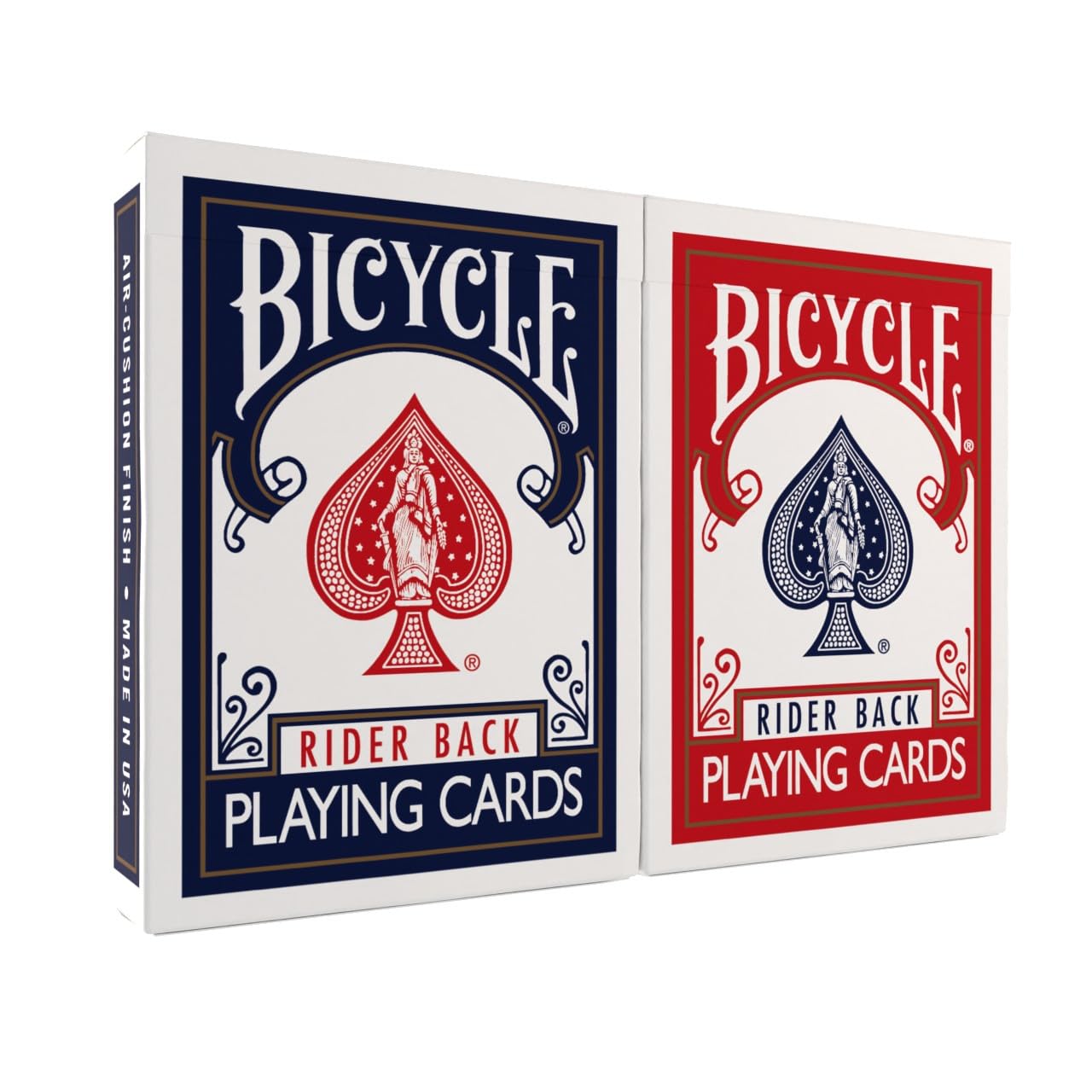 HotBicycle Waterproof Playing Cards Red Plastic Deck Pool Beach | 100% waterproof and washable, Modern Cupid Back design, Protective clamshell case included, Durable yet flexible