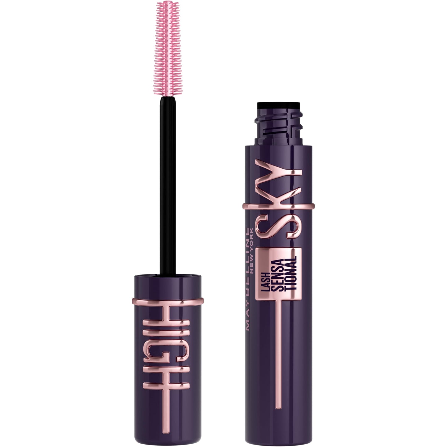 HotMaybelline Lash Sensational Sky High Washable Mascara Makeup, Volumizing, Lengthening, Defining, Curling, Multiplying, Buildable Formula, Blackest Black, 1 Count